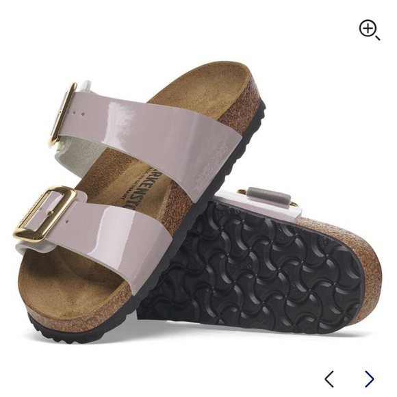 NWT Birkenstock Sydney Luxe Buckle in Purple size 7/ 37 - Picture 7 of 7